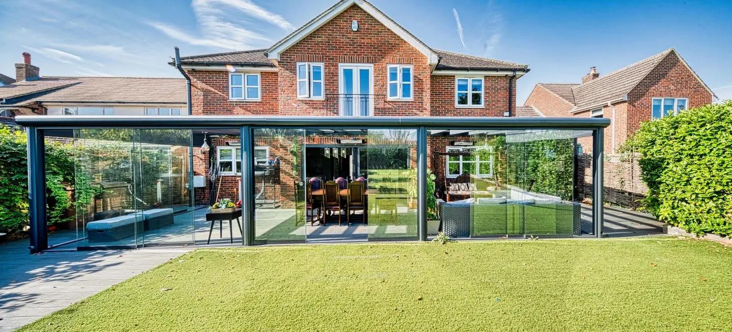 Aluminium verandas by Rainford Buildings