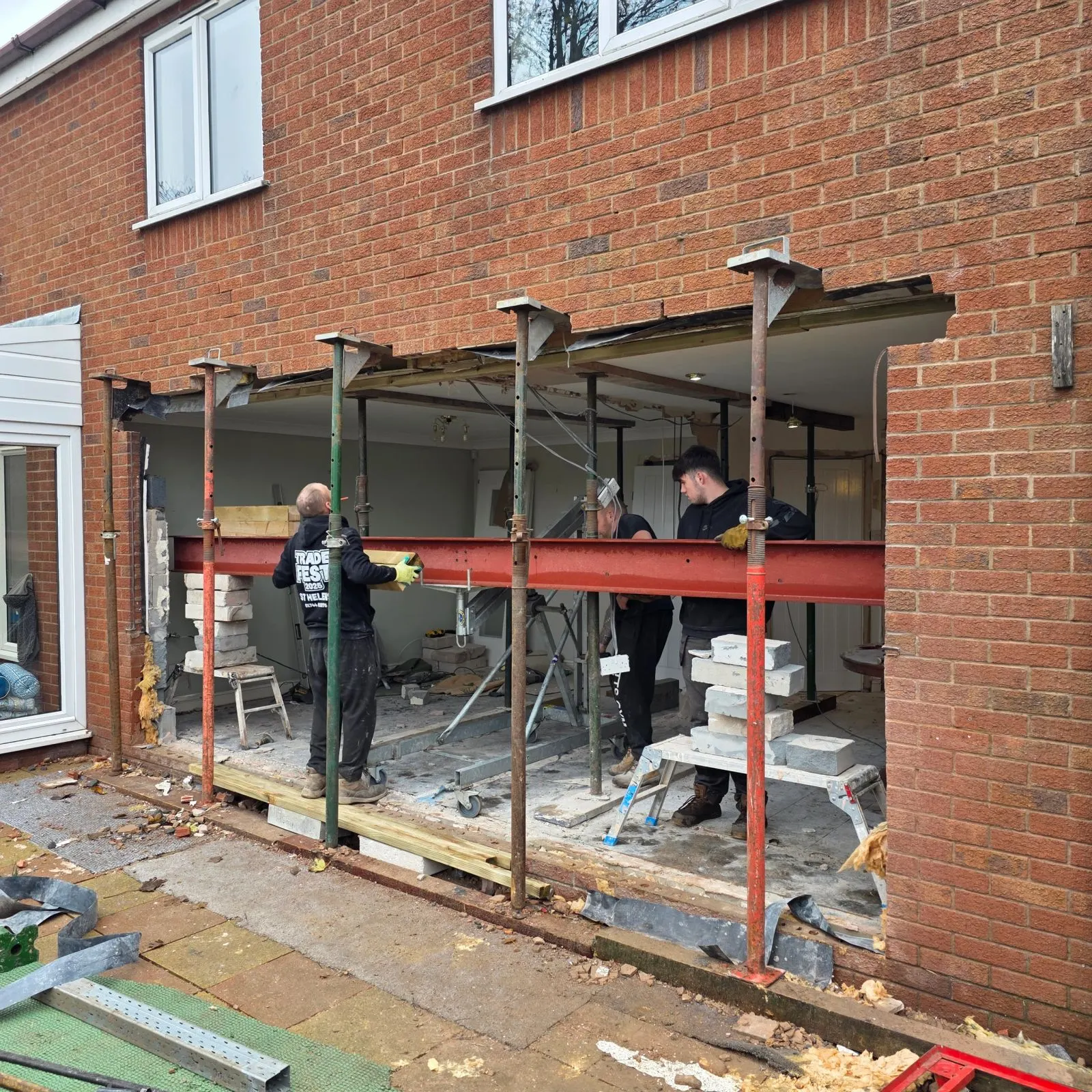 Knock throughs, St Helens by Rainford Buildings