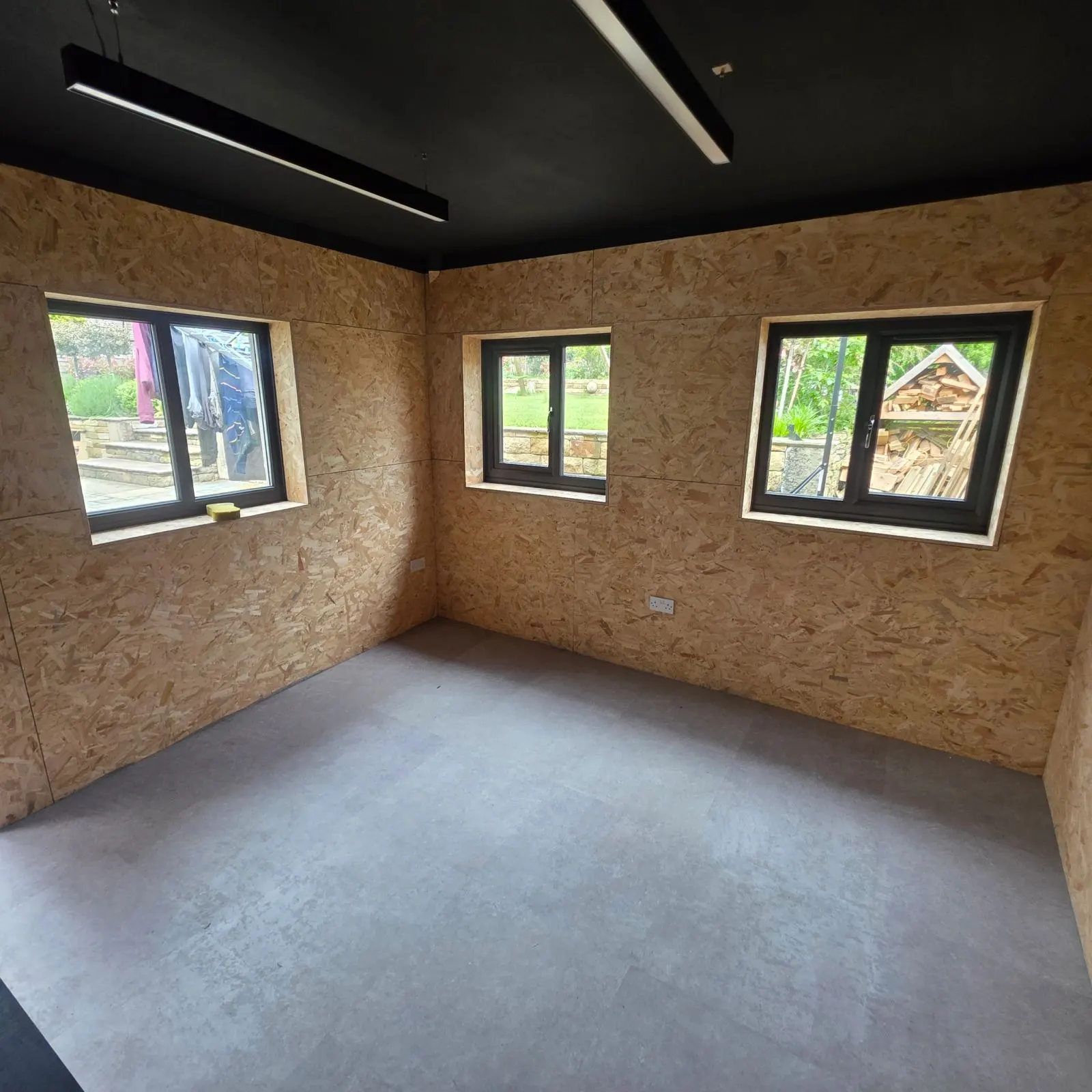 Garage Conversion for the kids den